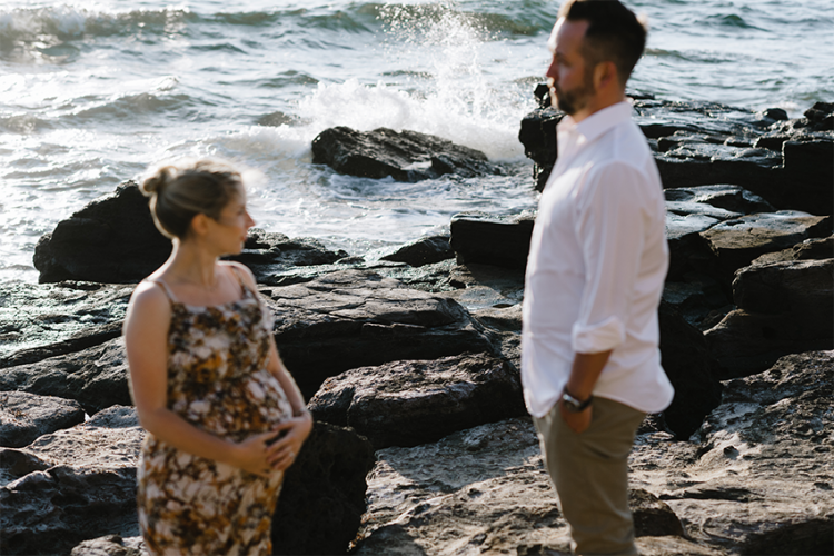 Beach Maternity - 1  by Wild Romantic Photography Melbourne