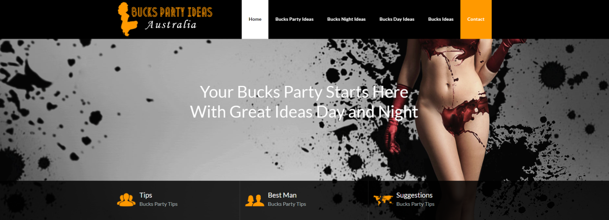 bucks party ideas