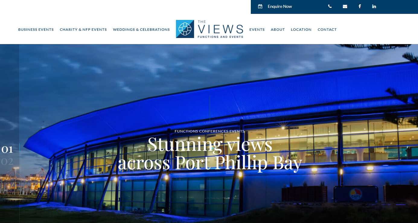 the views lsv beach and waterside wedding accommodations in melbourne